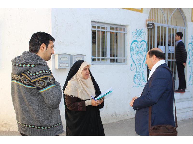 بازدید بازرسین اداره 19-11-95