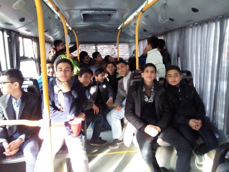 بازدید کلاس احسان از مسجد جامع همراه با آقای یداللهی